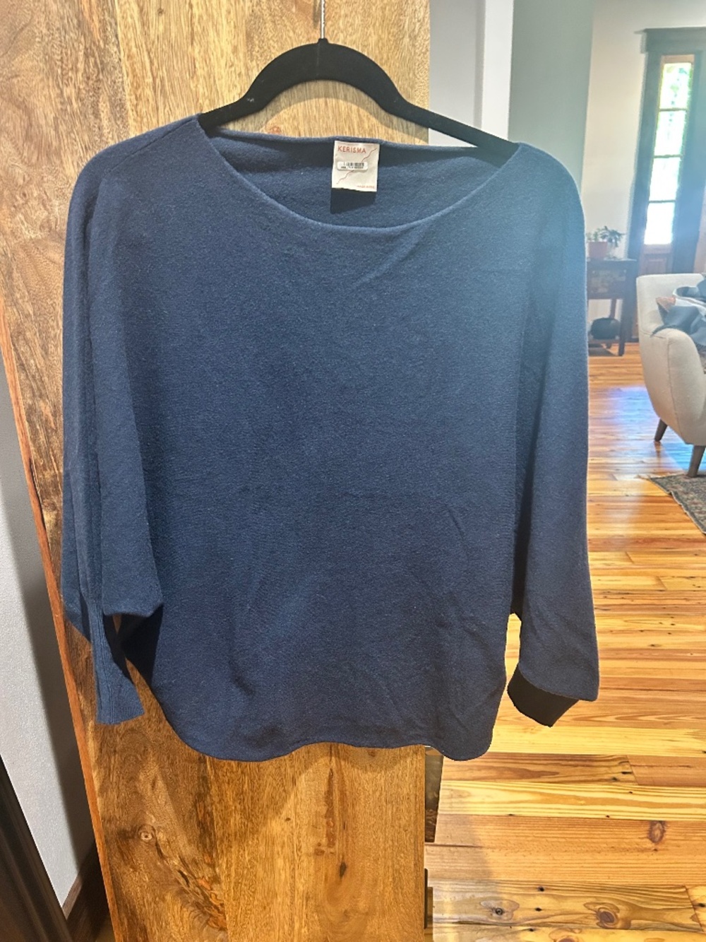 Navy blue kerisma sweater